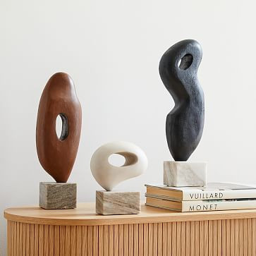 Alba Wood Sculptural Objects | West Elm (US)