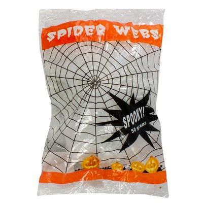 Northlight 10" Stretchable White Spider Web Halloween Decoration | Target