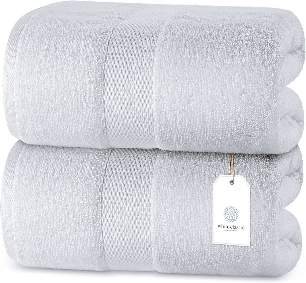Luxury Soft Bath Sheet Towels 35x70 - 650 GSM Cotton Luxury Bath Towels Extra Large | Highly Abso... | Amazon (US)