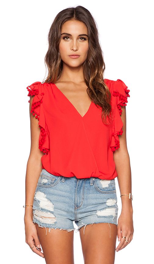 Dorothy Ruffle Top | Revolve Clothing (Global)