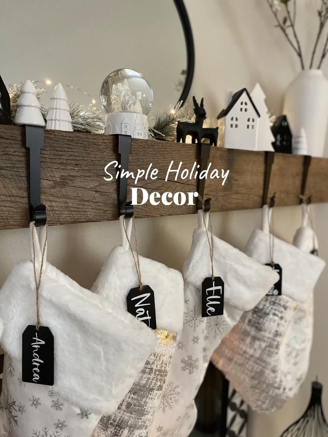 I’m all about the simplicity, when it comes to Holiday decor 🤍 

Shop below ⬇️⬇️⬇️

#LTKChristmas #LTKChristmasdecor #LTKaffordableholidaydecor #LTKsimpmeholidaydecor #LTKtargetfinds #LTKamazonfinds #LTKfireplaceholidaydecor

#LTKHolidaySale #LTKHoliday #LTKVideo