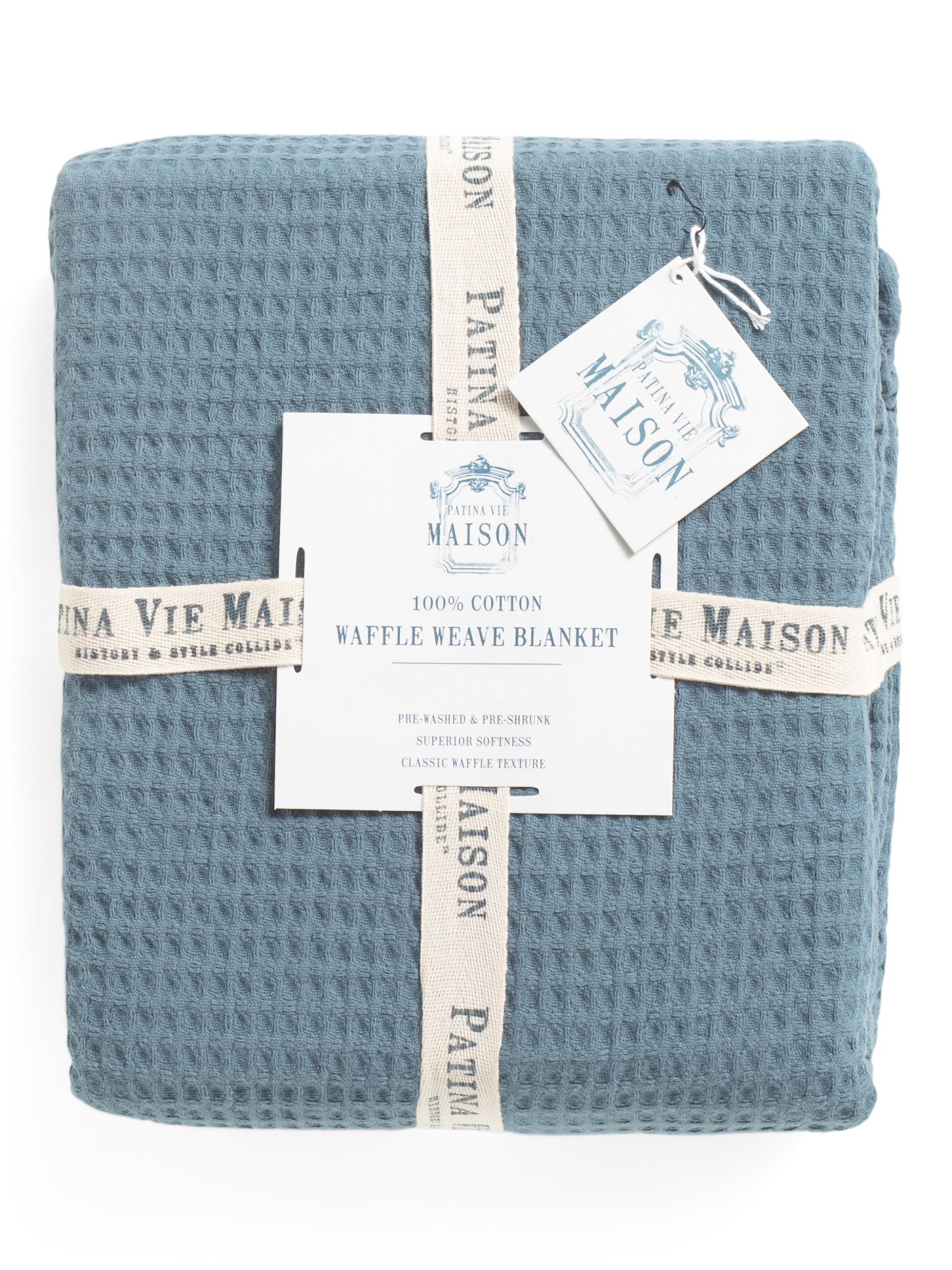 Cotton Waffle Knit Blanket | TJ Maxx