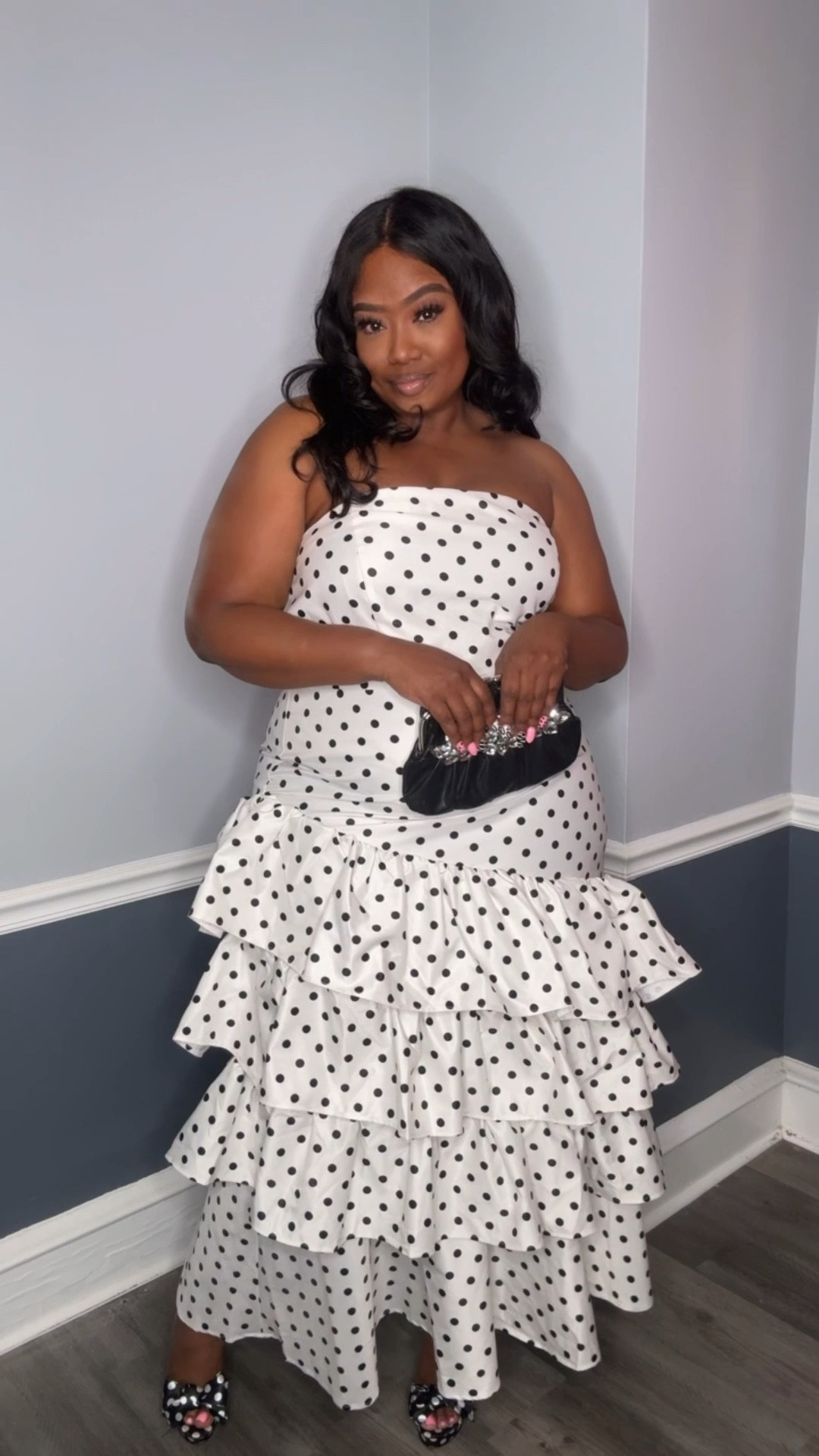 Polkadot is one of my favorite prints! 
Wearing: 18 in suit
Wearing: 18 in ruffled tiered tie shoulder dress.
Wearing: 18 in Eloquii dress (fits hips but large at the top) 
Wearing: 16 in faux leather skirt
Wearing: 16 in polkadot blouse


#LTKPlusSize #LTKStyleTip #LTKBeauty