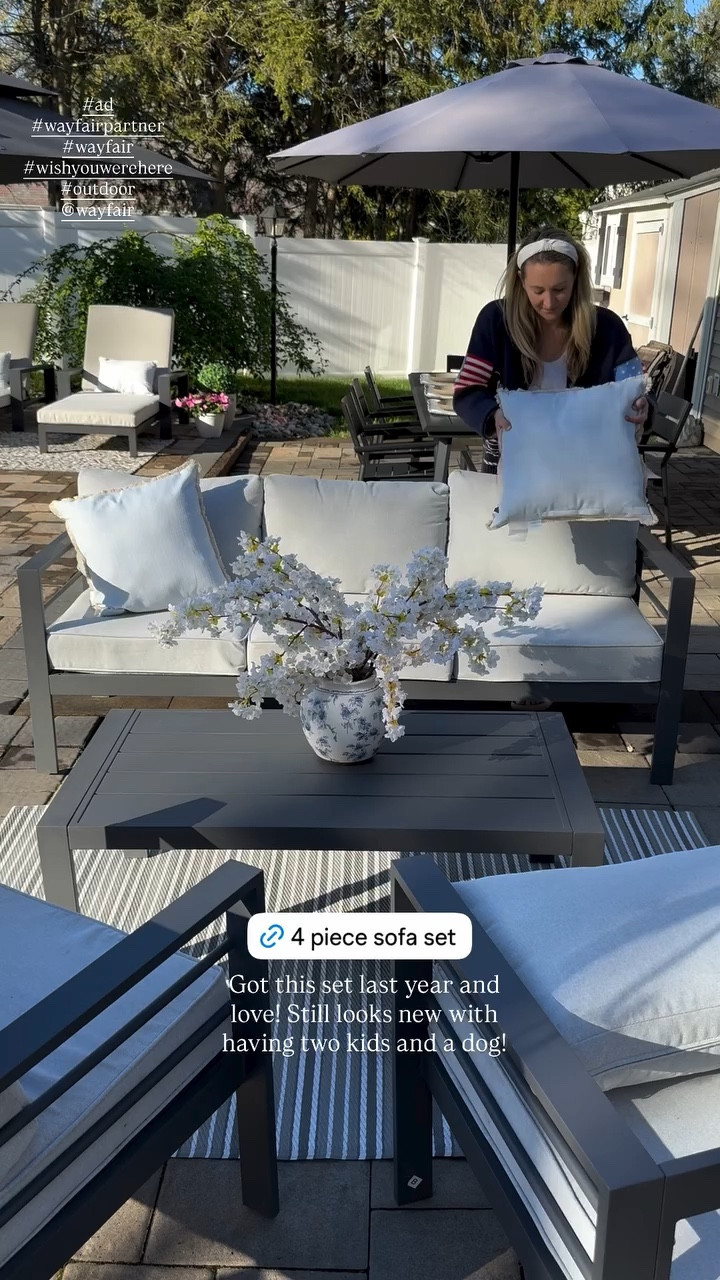 Summer couch and sofa #poolside #yard #backyard #backyardgoals

#LTKSeasonal #LTKHome