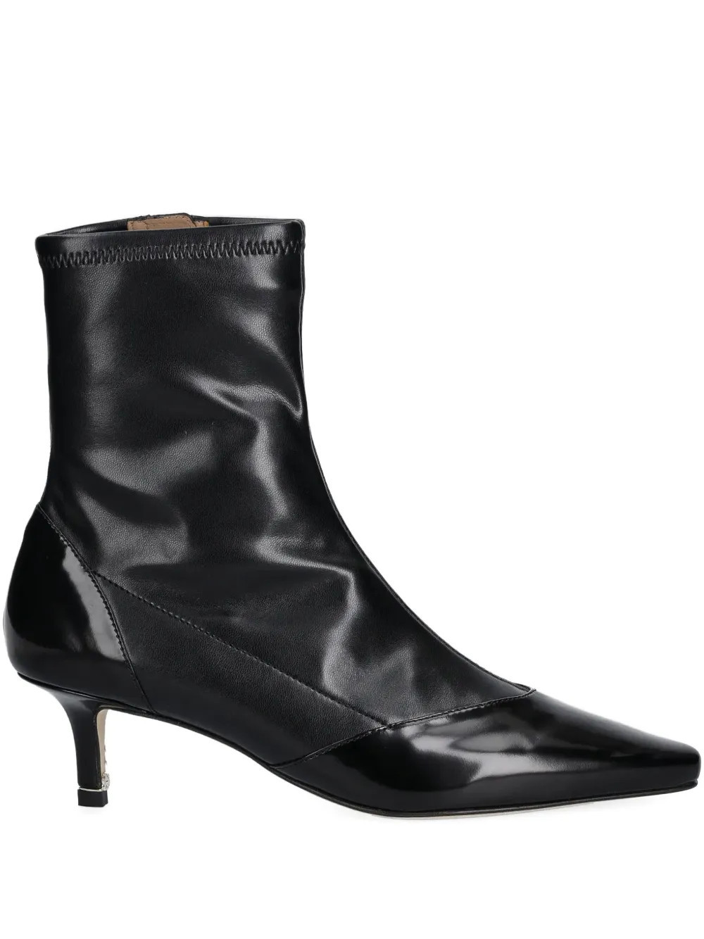 BOSS 50mm pointed-toe boots - Black | Farfetch Global