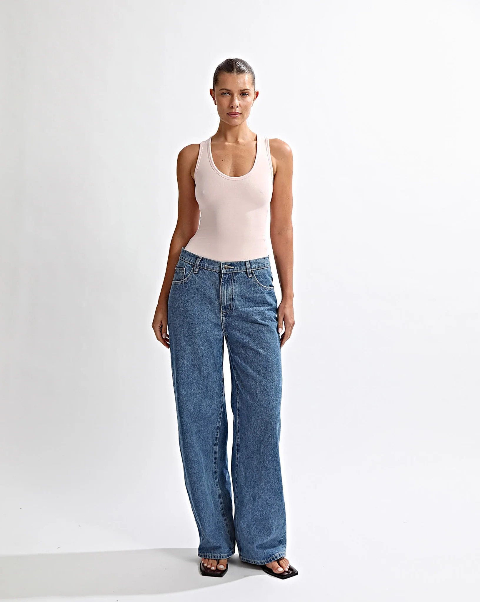 Amelia Tank Pink | One Mile