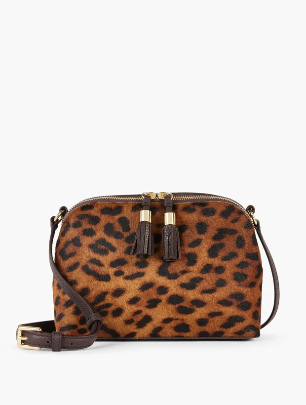 Crossbody Bag - Calf Hair Leopard | Talbots
