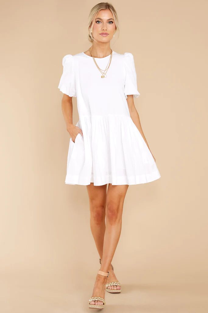 We Belong Together White Dress | Red Dress 