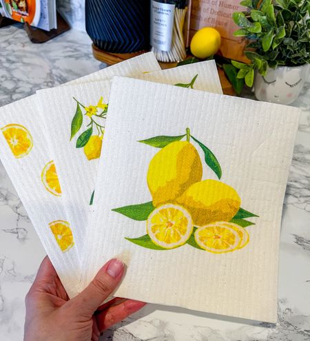 A must-have in the kitchen. Swedish Dishcloths, set of 3. Reusable, easy to clean and quick to dry. They make cute gifts! 





Cleaning Cloths Absorbent Fiber Cloth No Odor Reusable Dish Towel for Kitchen, Swedish kitchen dishcloths, kitchen must have, Amazon must have 

#LTKhome #LTKfindsunder50

#LTKHome #LTKSeasonal #LTKFindsUnder50
