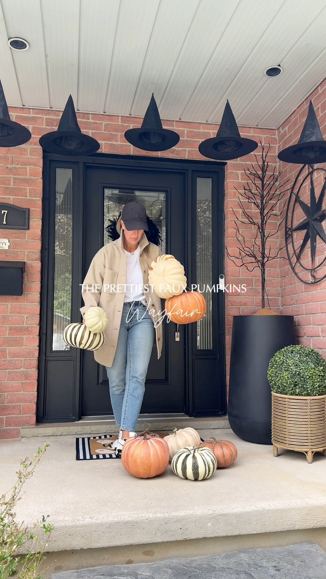 #ad The prettiest faux pumpkins🎃👌🏼from @Wayfair 

#wayfair #wayfairpartner #pumpkins #decor #falldecor #halloweendecor #homedecor

#LTKfall #LTKhome