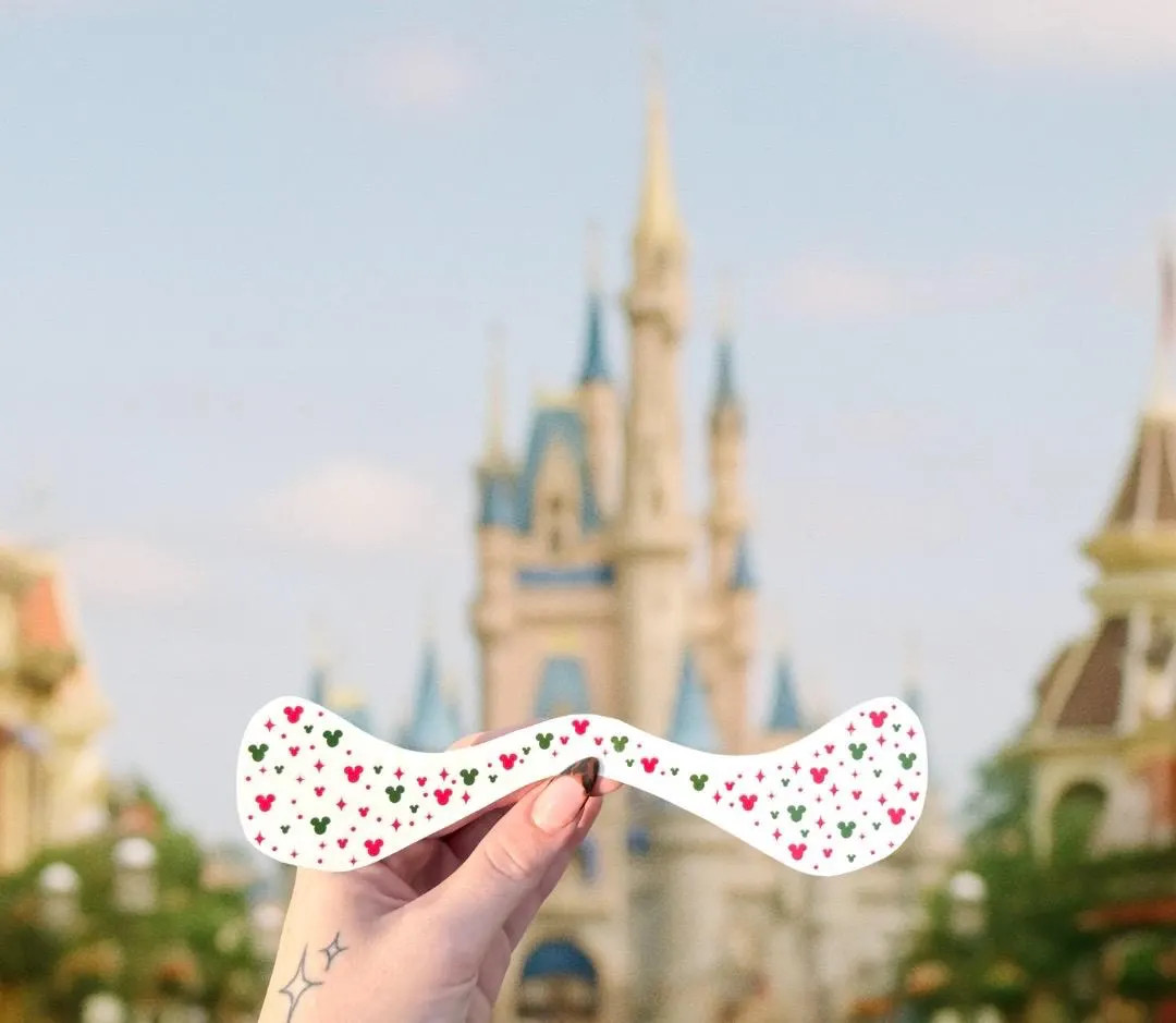 FACE SPARKLES Mickey Christmas | Mickey Christmas | Christmas Mickey | Mickey Christmas Face Spar... | Etsy (US)