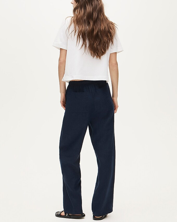 New Soleil pant in linen | J. Crew US
