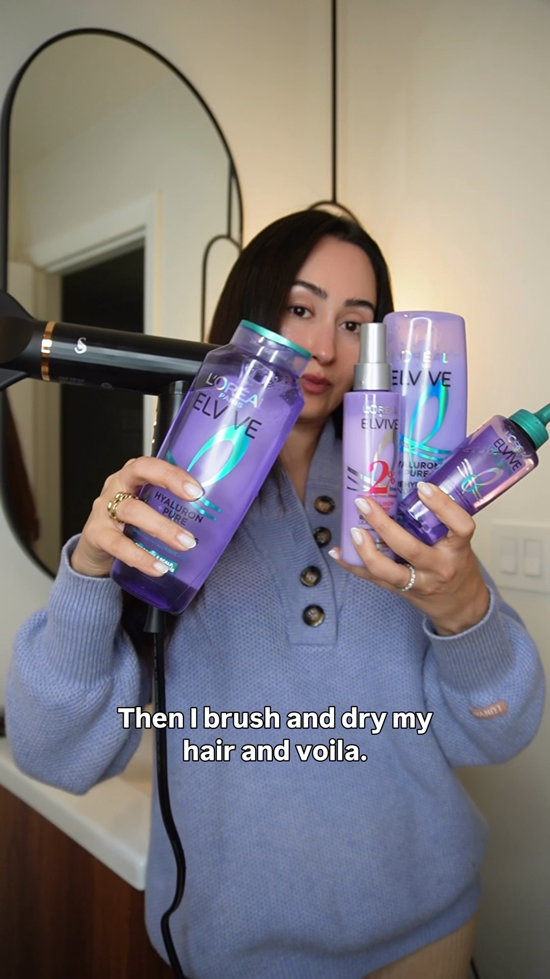 Moisture is key to keeping my length 💜
Loving the Elvive Hyaluron + Plump line from L’Oréal Paris. hydration that lasts for days 😉

#LTKselfcare #LTKmorningroutine #LTKBeauty