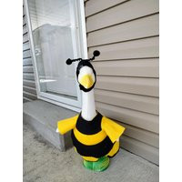 Closeout - Handmade Bumble Bee Goose Outfit Fits 23-25"" Lawn | Etsy (US)