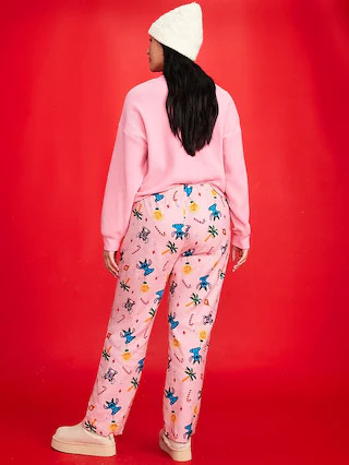 Old Navy x Disney Mid-Rise Printed Flannel Pajama Pants for Women | Old Navy (US)