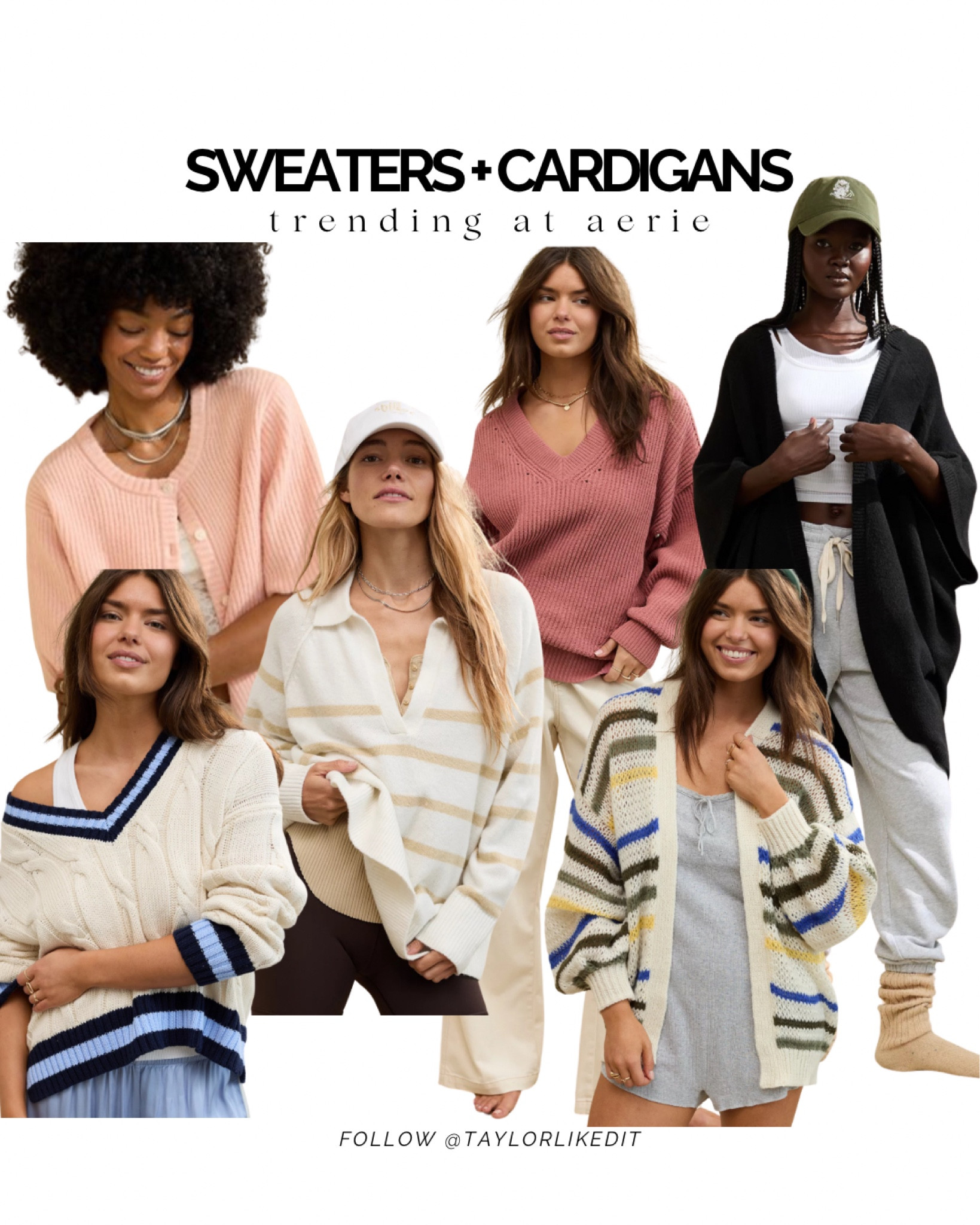Living in cozy layers this season thanks to Aerie. These sweaters and cardigans are perfect for lounging or layering up for cooler days. Which style is calling your name?

#aerie #sweaters #cardigans #fallfashion

#LTKSeasonal #LTKStyleTip #LTKSaleAlert