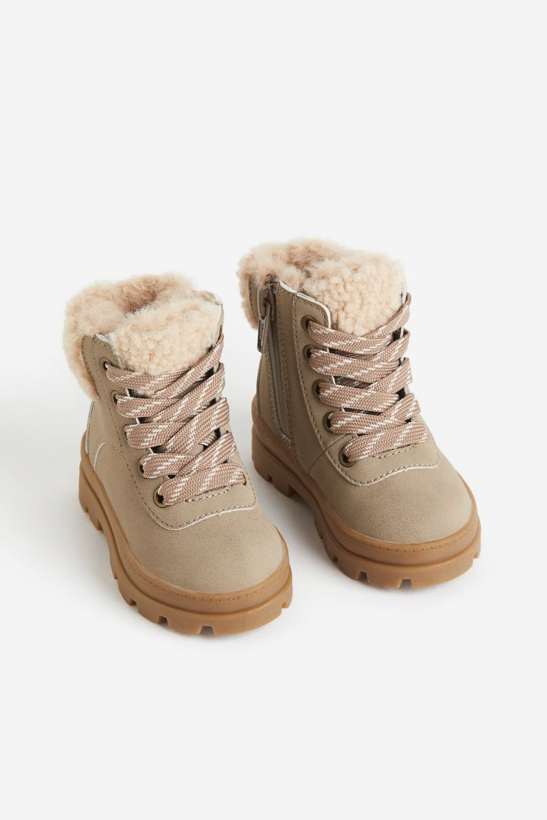 Waterproof Lace-up Boots | H&M (US + CA)