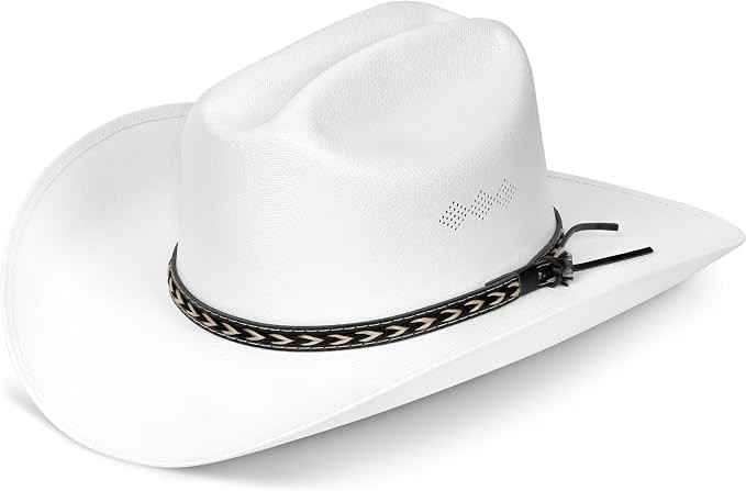 Cowboy Hat, Cowgirl Hat, Cowboy Hats for Women, Cowboy Hat Men, Cowgirl Hats Women, Straw Cowboy ... | Amazon (US)