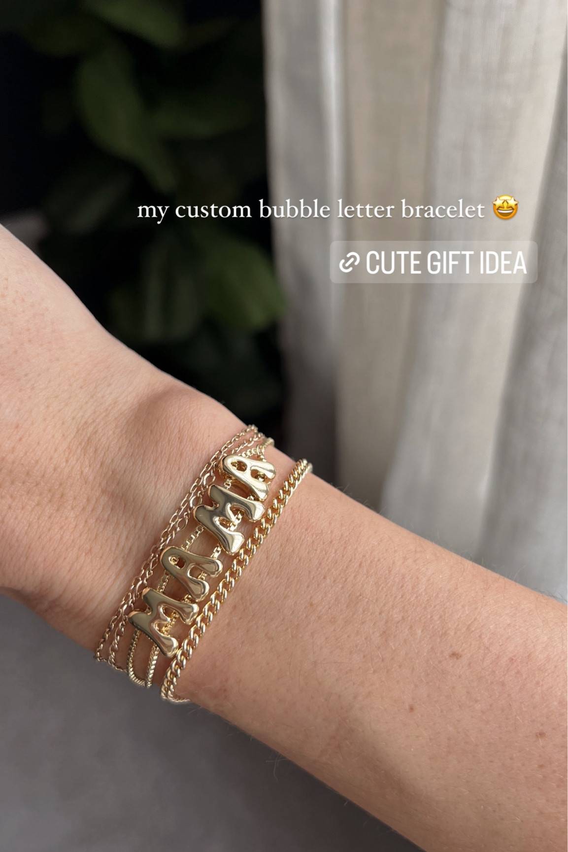 Such a good gift idea! There’s a few different font options and you can choose any name or word! 

#LTKstyletip #LTKfindsunder50 #LTKGiftGuide