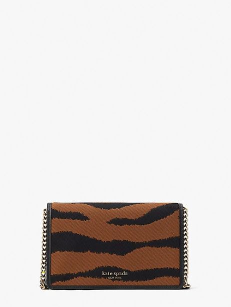 tiger jacquard chain wallet | Kate Spade (US)