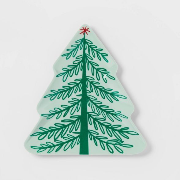 10" Melamine Tree Figural Plate - Wondershop™ | Target