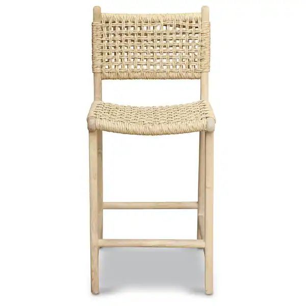 Poly and Bark Batu Indoor / Outdoor Counter Height Stool - Bed Bath & Beyond - 35579996 | Bed Bath & Beyond