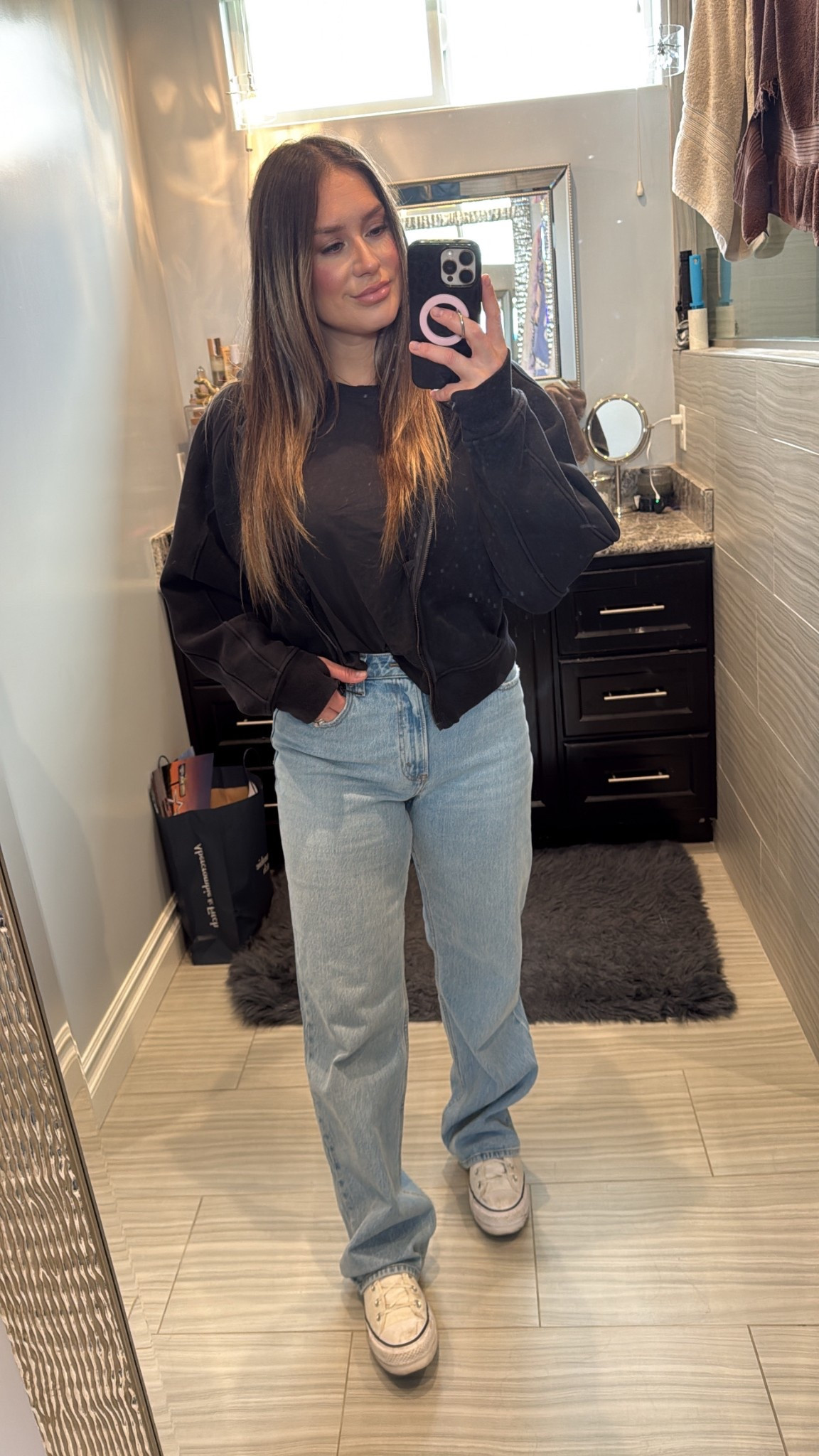 stocked up on new jeans! 