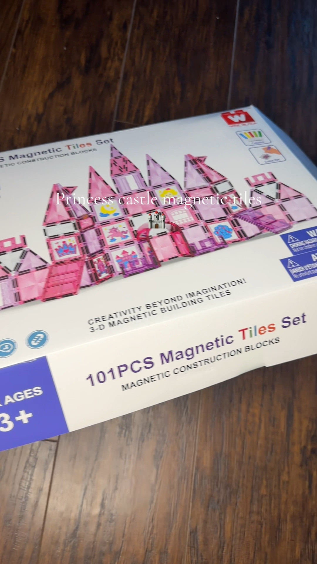 This princess castle magnetic tiles is the best gift for every little girl!! So fun and cute 💖

#LTKKids #LTKBaby #LTKmomlife