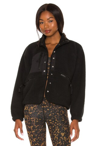 Free People X FP Movement Hit The Slopes Jacket in Black from Revolve.com | Revolve Clothing (Global)