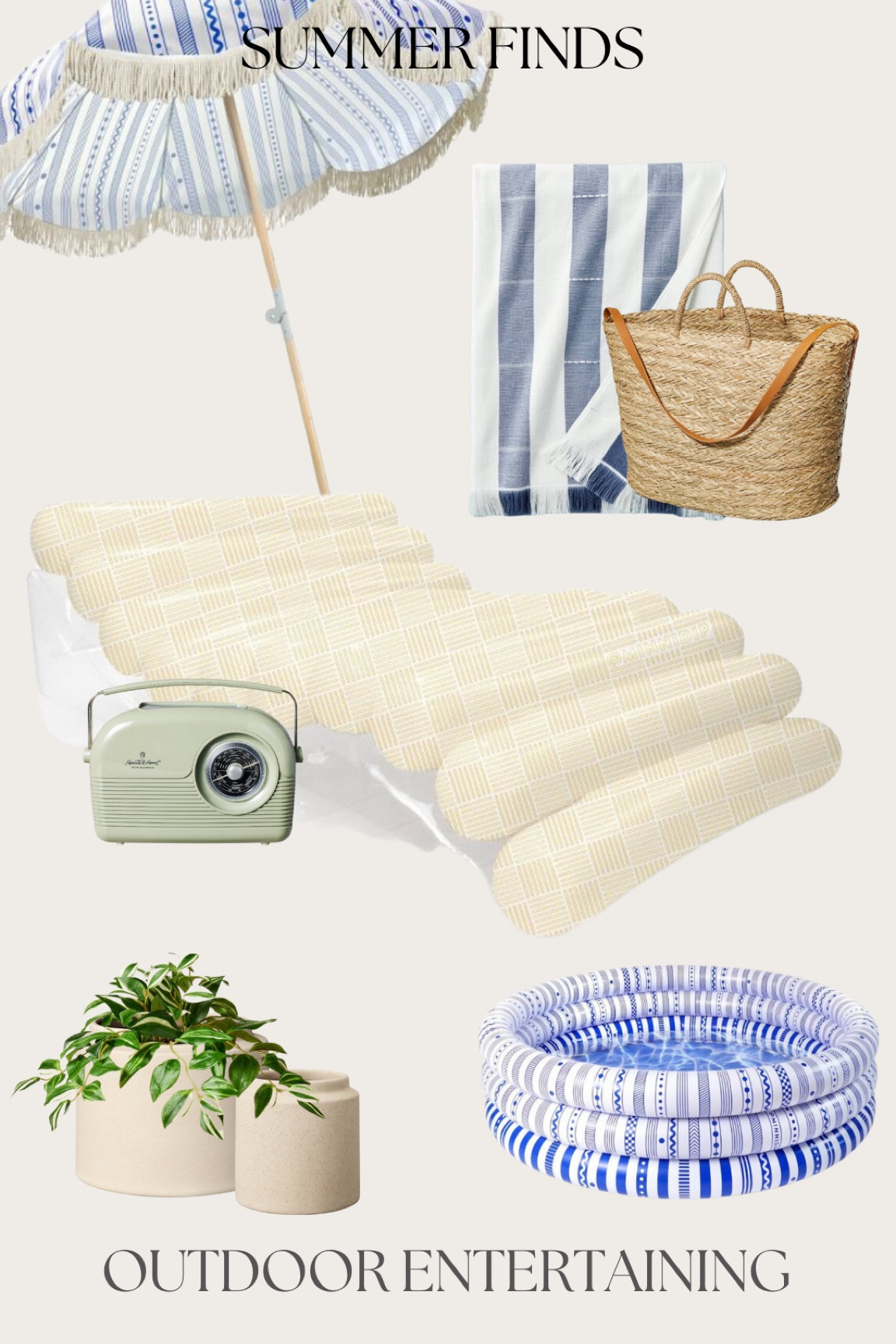 #summerfinds #outdoor #outdoorentertaining 

#LTKSeasonal #LTKhome #LTKunder100