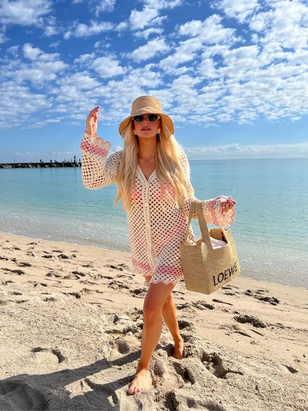 Beach day in Miami! Wearing a small in coverup! #kathleenpost #beachday #miami #beachwear

#LTKtravel #LTKstyletip