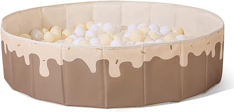 GOGOSO Beige Ball Pits for Toddlers Pets with Storage Bag Gifts for Baby Girls Boys Kids Dogs as ... | Amazon (US)