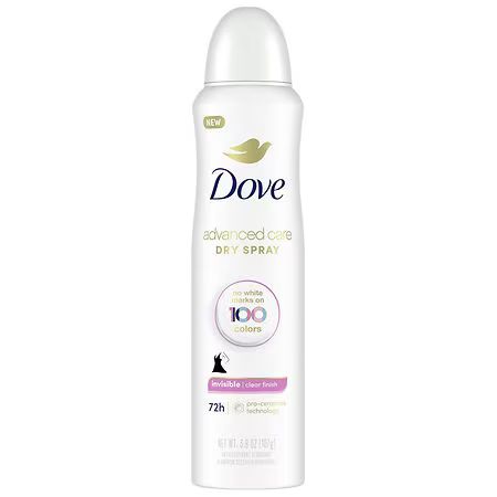 Dove Invisible Dry Spray Antiperspirant Deodorant Clear Finish - 3.8 oz. | Walgreens