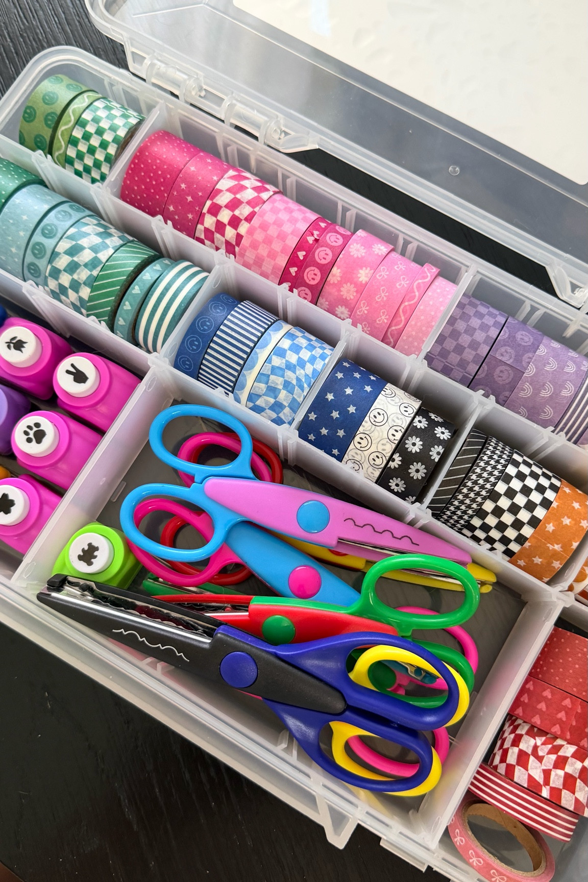 Washii Tape & Fun Craft Scissors Scrapbook 