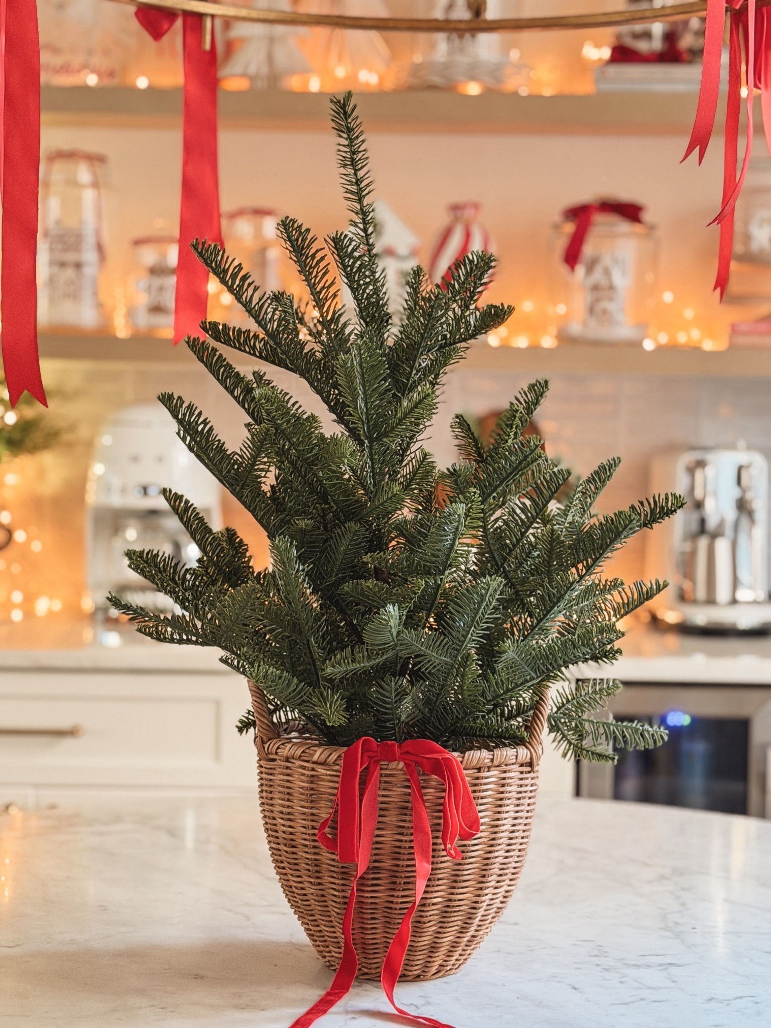 Mini Christmas tree from target 

#LTKHoliday