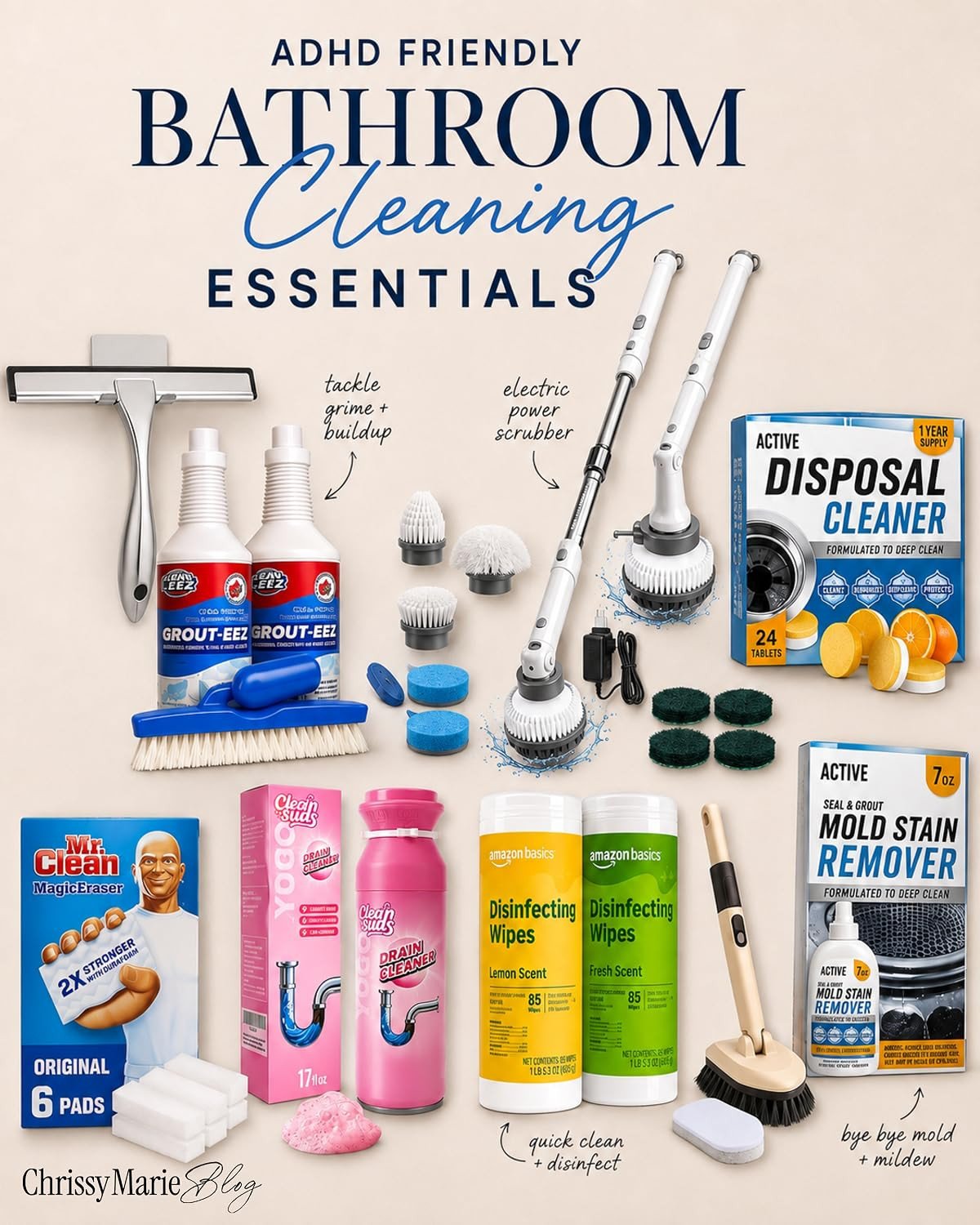 The bathroom cleaning essentials that actually earn a spot under the sink 🧼 From tackling shower buildup to getting those hard-to-reach spots, these are the Amazon finds that make a full bathroom reset so much easier. 

 #LTKdayinmylife #LTKmomlife #LTKHome