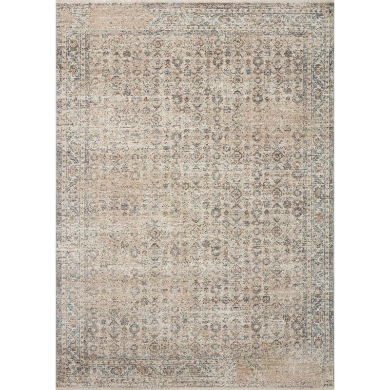 Angela Rose x Loloi Blake Beige / Denim Area Rug "& Reviews" | Wayfair | Wayfair North America