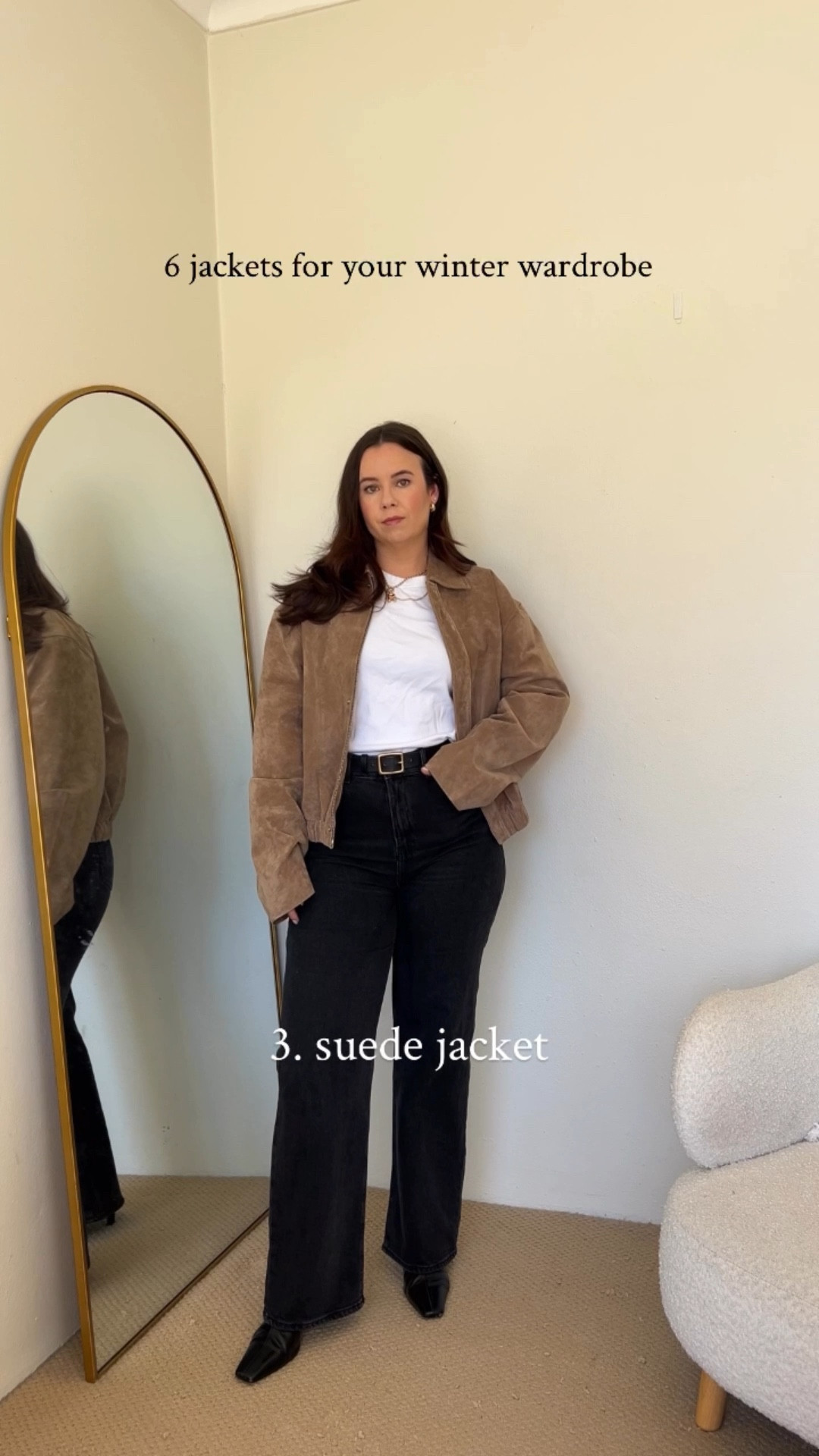 Long trench: Meshki (old)
Cropped trench: Showpo, wearing size 14
Suede jacket: Ena Pelly, wearing size 14
Quilted jacket: Flo & Frankie, wearing size 14
Oversized blazer: Dissh, wearing size 12
Wool coat: Aere, wearing size 14

#LTKaustralia #LTKmidsize #LTKwinter