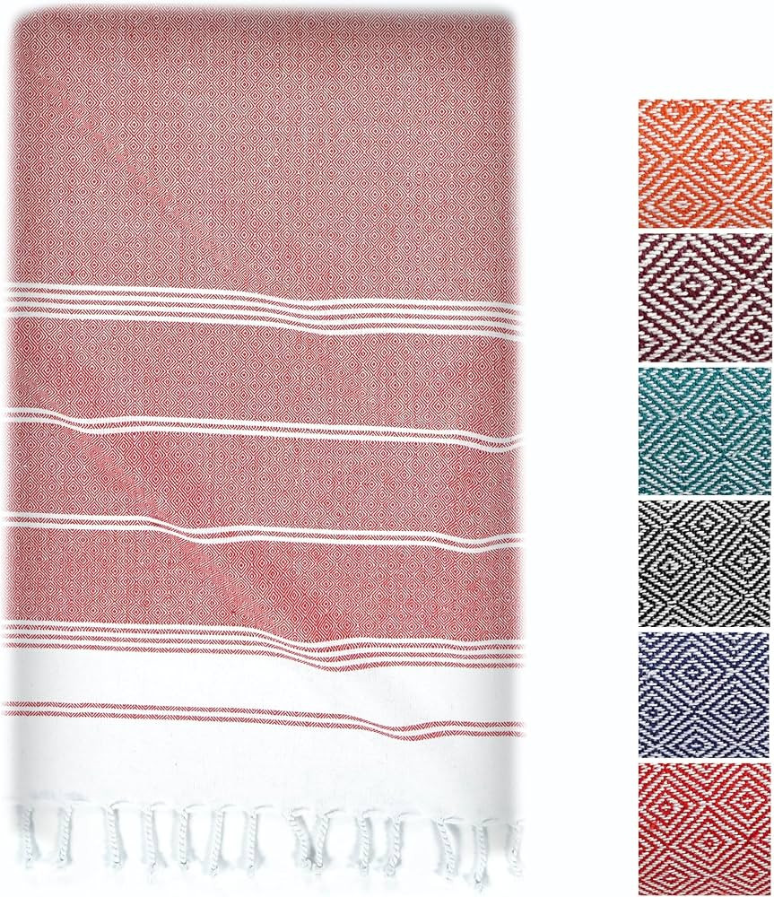 Lane Linen Extra Large Beach Towel, 100% Cotton Beach Towels Oversized, Pre-Washed, Quick Dry Poo... | Amazon (CA)