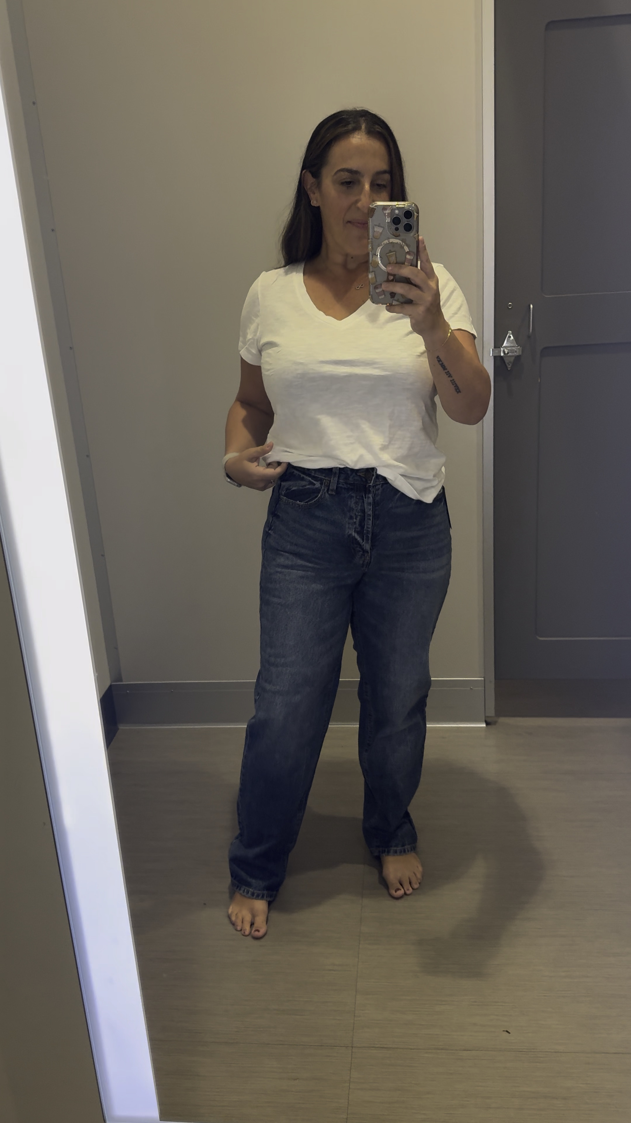 Really like these straight leg jeans! Minimal stretchy but comfortable! Button fly. TTS!

#LTKOver40 #LTKFindsUnder50 #LTKStyleTip