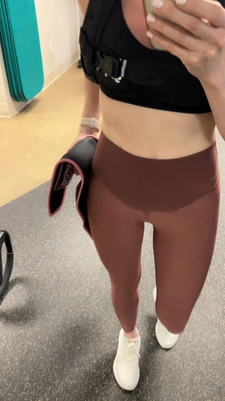 Always on during cardio = my waist wrap and weighted vest 💪🏼 Targeted sweat! 

#LTKActive