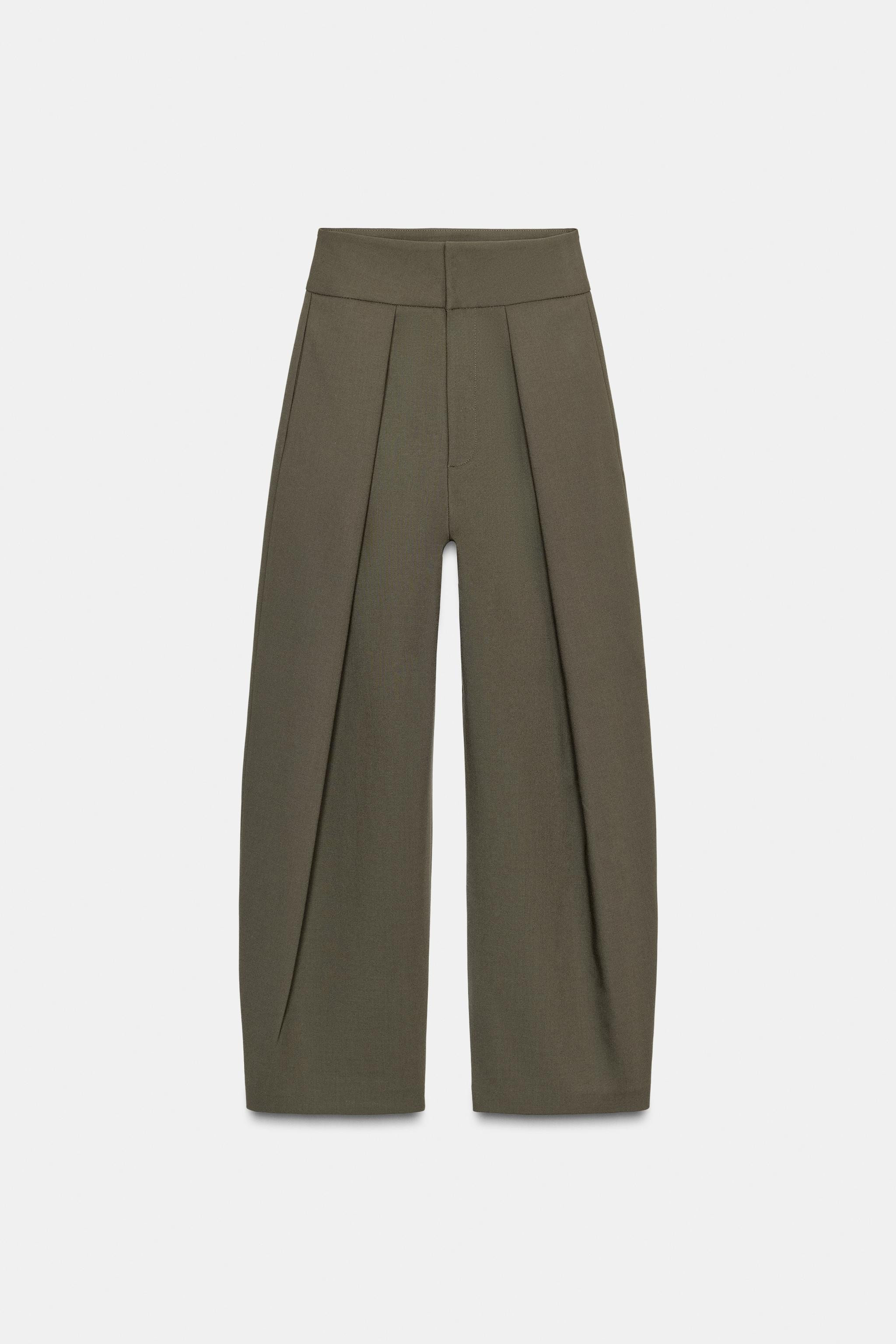 BALLOON TROUSERS WITH DARTS | Zara AU