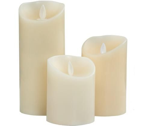 LED Kerzen Glowing Flame, 3-tlg. | WestwingNow (AT & DE)