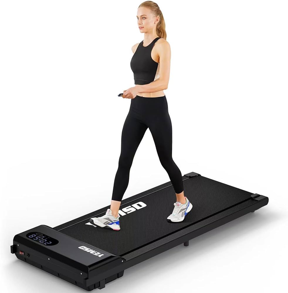 Walking Pad Treadmill, 2.25HP Under Desk Treadmill for Home Office Walking Treadmill with LED Dis... | Amazon (US)