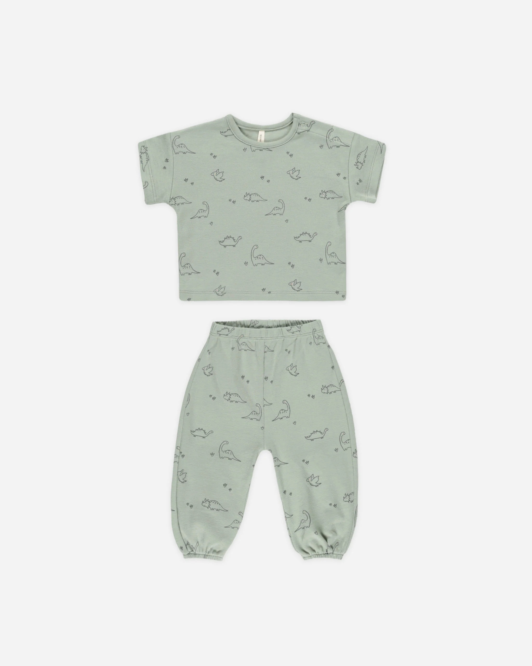 Jersey Tee + Pant Set || Dino | Rylee + Cru