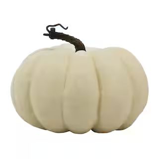 9" Cream Decorative Pumpkin by Ashland® | Michaels | Michaels Stores