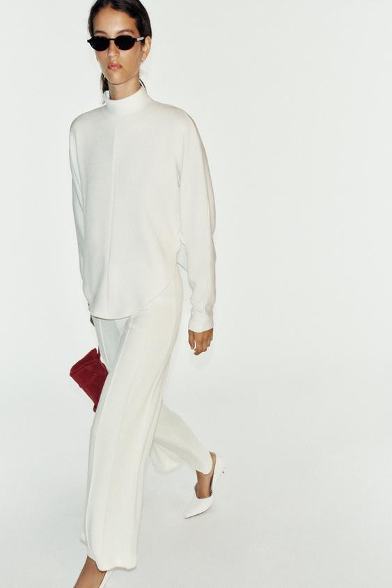 SOFT SEAM TROUSERS | Zara UK