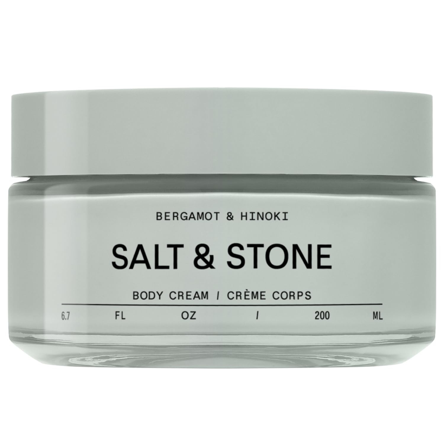 Salt & Stone Body Cream – Bergamot & Hinoki | Hydrating Formula with Seaweed Extracts, Spirulin... | Amazon (US)