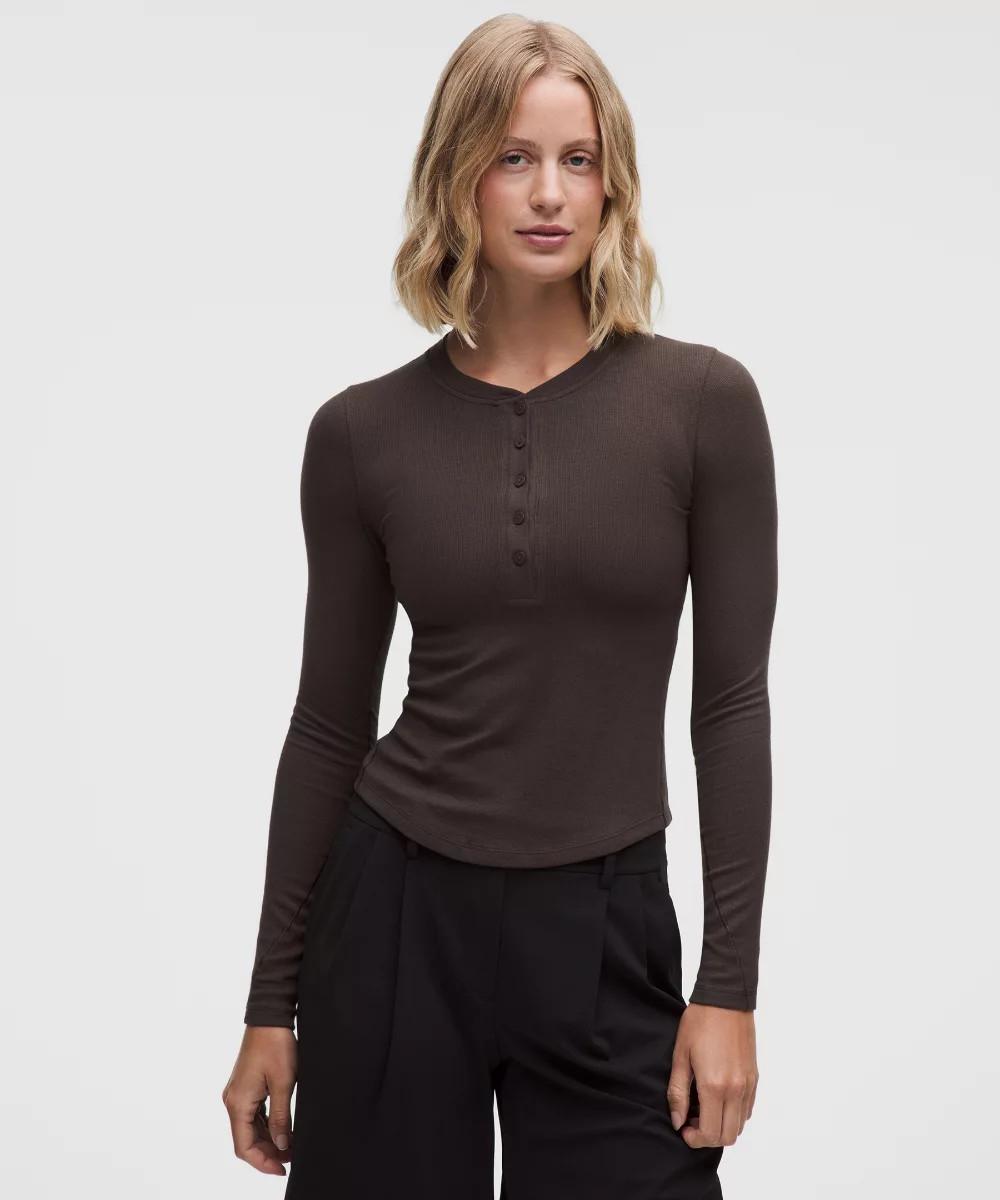 Hold Tight Long-Sleeve Henley | lululemon (AU)