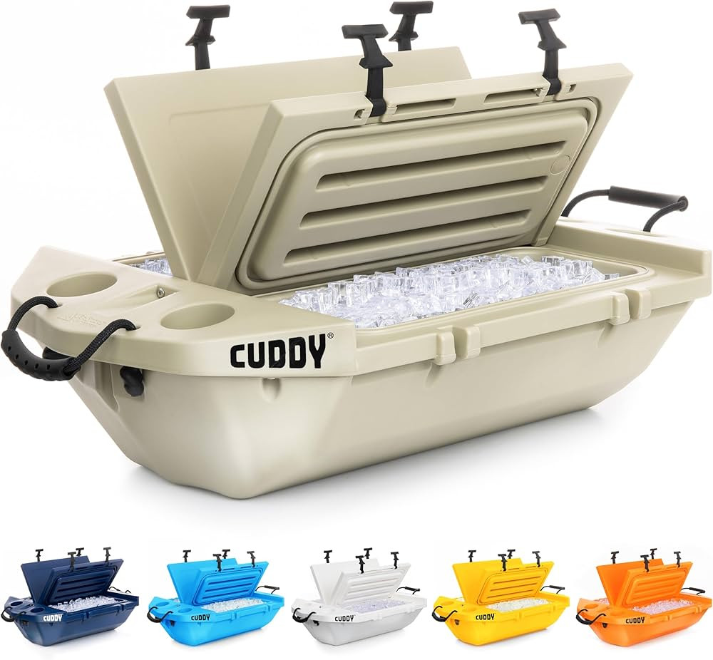 Cuddy Floating Cooler and Dry Storage Vessel – 40QT – Amphibious Hard Shell Design - Multiple... | Amazon (US)